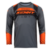 Maillot enfant Kenny Track Focus noir/orange 2025