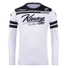 Maillot Kenny Track Dirt blanc 2025