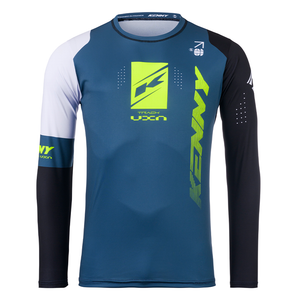 Maillot Kenny Track Zoom petrol 2025
