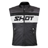 Bodywarmer Shot Lite noir/blanc 2026