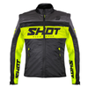 Veste SHOT Softshell Lite noir/jaune fluo 2026