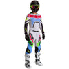 Tenue ALPINESTARS Supertech Dyna blanc/vert