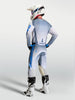 Tenue ALPINESTARS Racer Amber gris/bleu