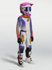 Tenue ALPINESTARS Enfant Fluid Drag blanc/bleu
