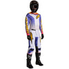 Tenue ALPINESTARS Fluid Drag blanc/bleu