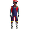 Tenue ALPINESTARS Fluid Drag bleu/rouge