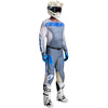 Tenue ALPINESTARS Racer Amber gris/bleu