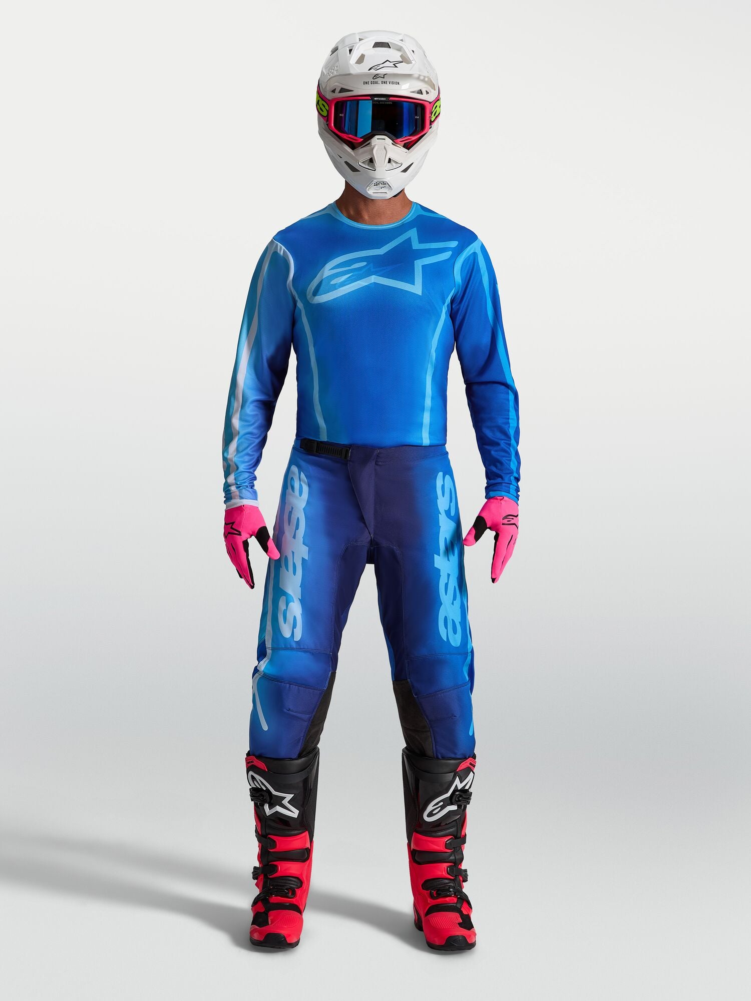 Tenue ALPINESTARS Fluid Kepler bleu