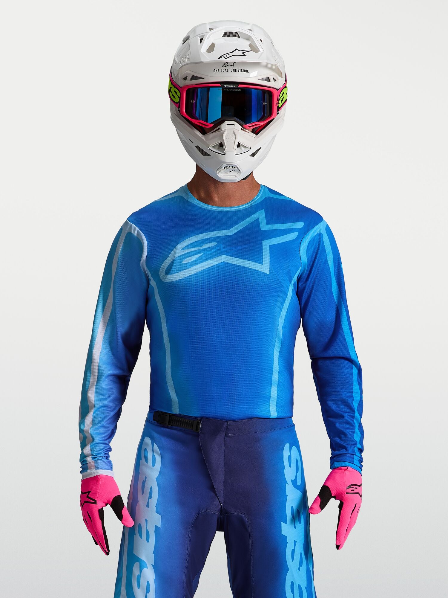 Tenue ALPINESTARS Fluid Kepler bleu