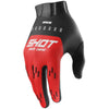 Gants SHOT Race Evo rouge 2026