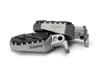 Repose-pieds AKRAPOVIC Titane Yamaha Tenere