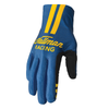 Gants THOR Hallman Mainstay bleu navy/citron 2025
