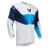 Maillot THOR Launchmode Storm blanc 2025