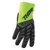 Gants enfant Thor Spectrum noir/acide 2025