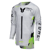 Maillot enfant THOR Sportmode Riot blanc/acide 2025
