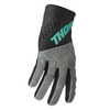 Gants enfant Thor Spectrum gris/noir/menthe 2025