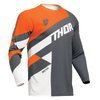 Maillot enfant THOR Sector Checker charbon/orange 2025