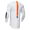Maillot THOR Sportmode Rogue blanc/orange 2025