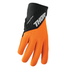 Gants THOR Spectrum Cold Weather orange fluo/noir 2025