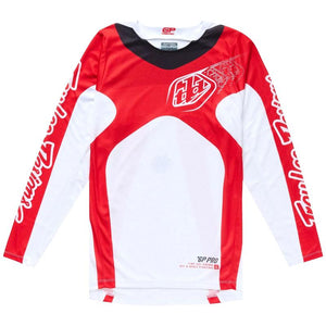 Maillot Troy Lee Designs GP Pro Frames blanc/rouge