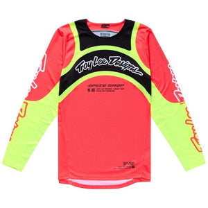 Maillot Troy Lee Designs GP Pro Swerve rouge/jaune