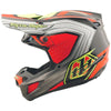 Casque Troy Lee Designs SE5 composite Stripes noir/rouge