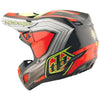 Casque Troy Lee Designs SE5 composite Stripes noir/rouge