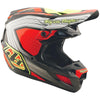 Casque Troy Lee Designs SE5 composite Stripes noir/rouge