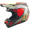Casque Troy Lee Designs SE5 composite Stripes noir/rouge