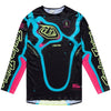 Maillot Troy Lee Designs SE Ultra Membrane noir/jaune