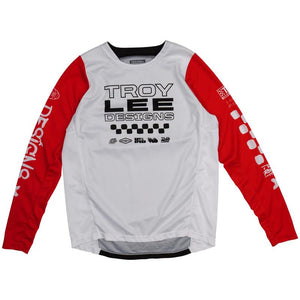 Maillot enfant Troy Lee Designs GP Pro Standard rouge/blanc