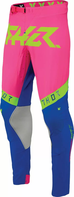 Pantalon THOR Sportmode Flite Neon Eli Steria rose/bleu 2025