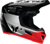 Casque THOR REFLEX Strike noir/rouge
