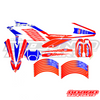 Kit déco complet Beta RR RACING 2023 rouge/bleu