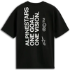 T-Shirt ALPINESTARS One Oversized SS CSF Tee Noir