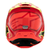 Casque enfant ALPINESTARS SM3 Fray rouge/jaune