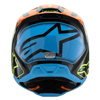 Casque enfant ALPINESTARS SM3 Fray noir/orange/bleu