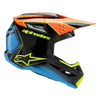Casque enfant ALPINESTARS SM3 Fray noir/orange/bleu