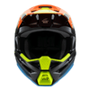 Casque enfant ALPINESTARS SM3 Fray noir/orange/bleu
