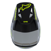 Casque enfant ALPINESTARS SM3 Radium gris/jaune