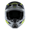 Casque enfant ALPINESTARS SM3 Radium gris/jaune