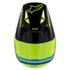 Casque enfant ALPINESTARS SM3 Radium jaune/bleu