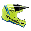 Casque enfant ALPINESTARS SM3 Radium jaune/bleu