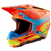 Casque ALPINESTARS SM5 Action 2 orange/jaune