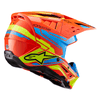 Casque ALPINESTARS SM5 Action 2 orange/jaune