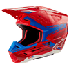 Casque ALPINESTARS SM5 Action 2 rouge/bleu