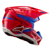 Casque ALPINESTARS SM5 Action 2 rouge/bleu