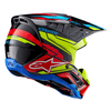 Casque ALPINESTARS SM5 Action 2 noir/jaune/rouge