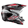 Casque ALPINESTARS SM5 Action 2 noir/blanc/rouge