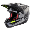 Casque ALPINESTARS SM5 Rover 2 gris/jaune